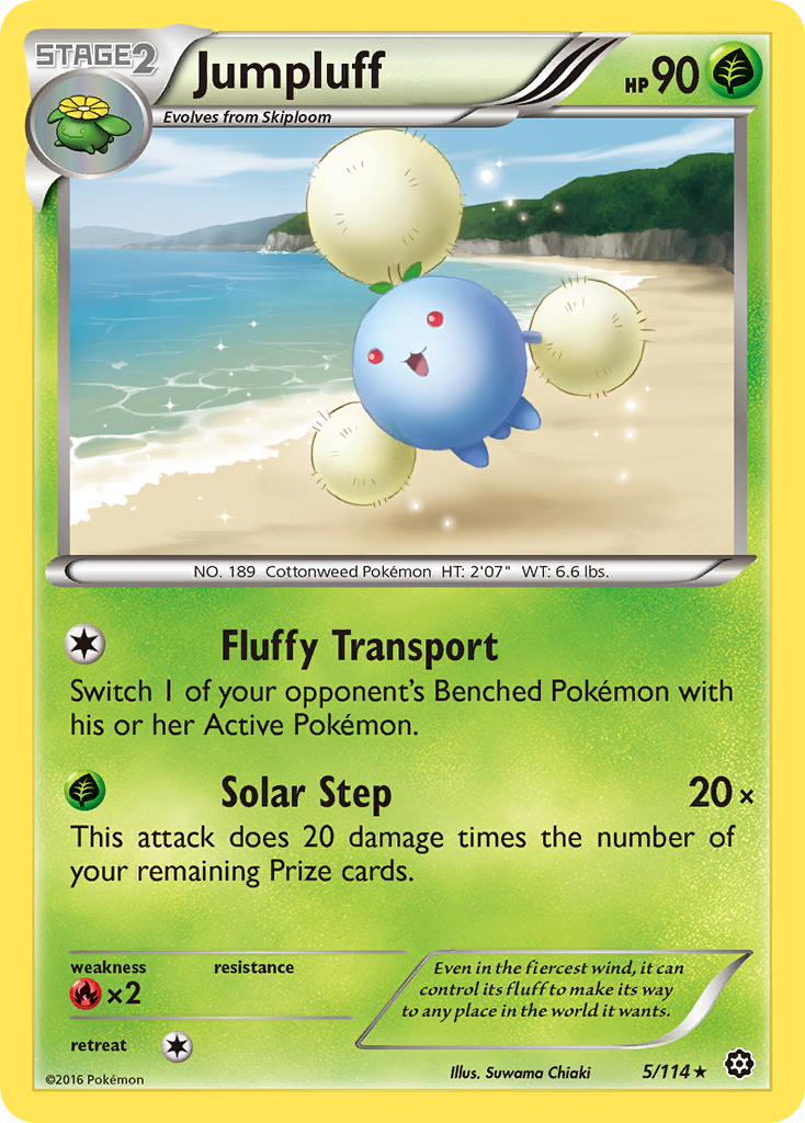 Jumpluff — XY - Steam Siege #5/114