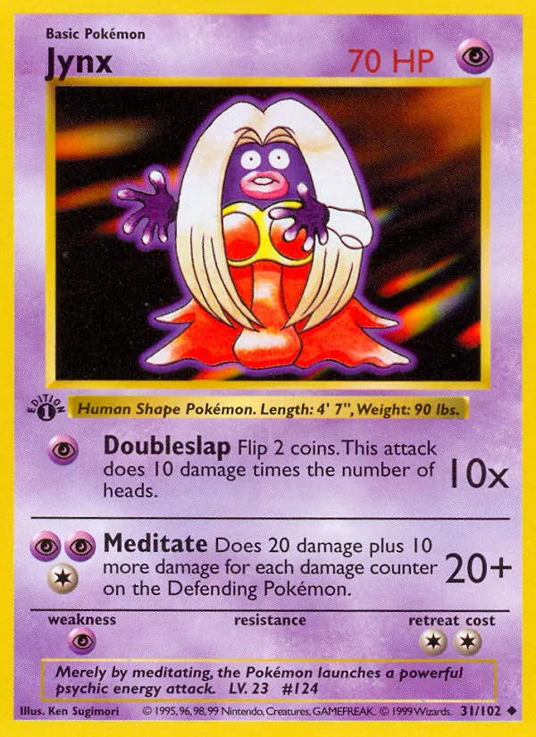 Jynx — Base Set #031/102