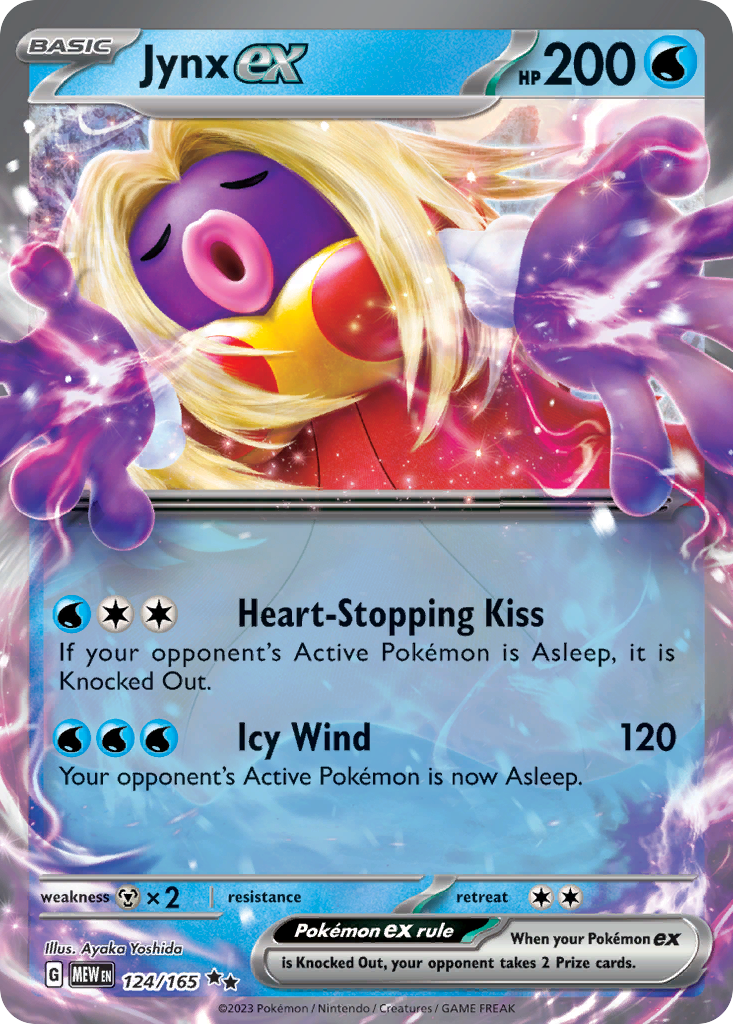 Jynx ex — SV: Scarlet & Violet 151 #124/165