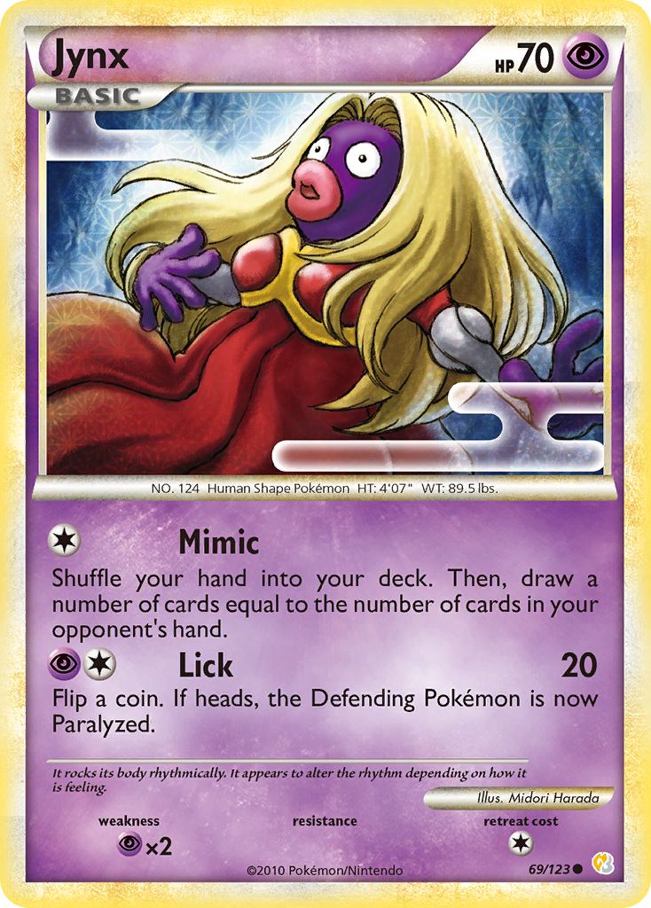 Jynx — HeartGold SoulSilver #69/123