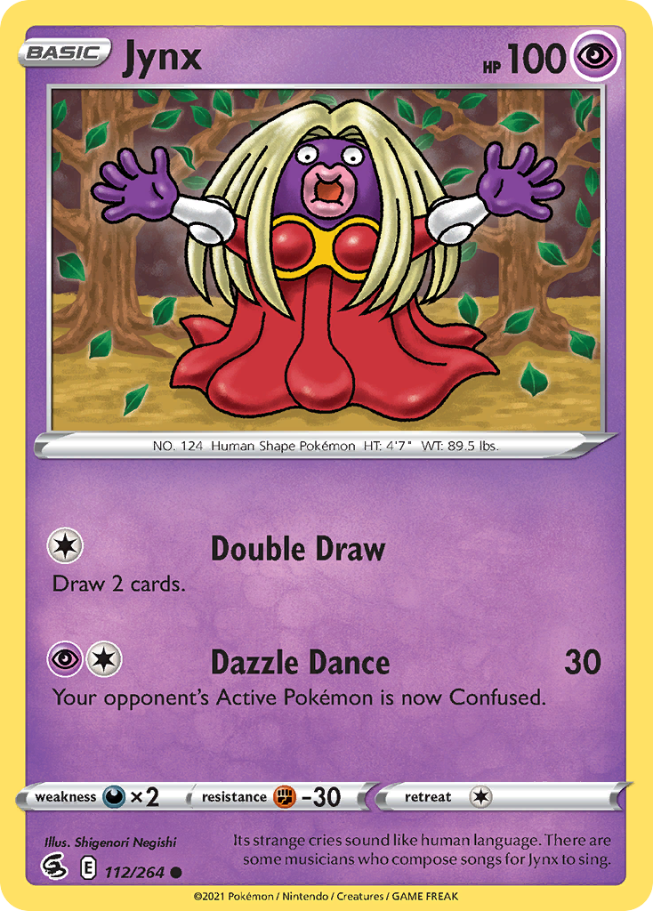 Jynx — SWSH08: Fusion Strike #112/264