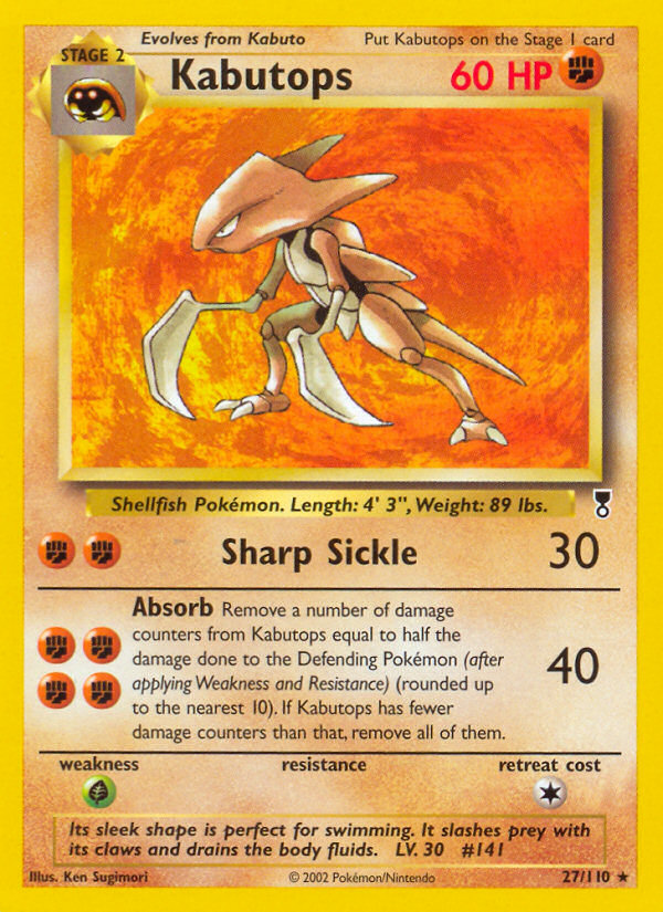 Kabutops — Legendary Collection #027/110