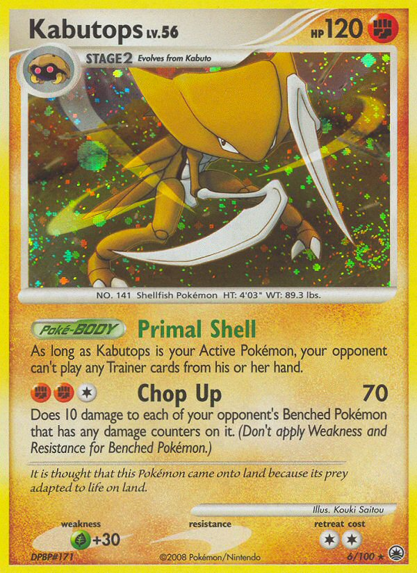 Kabutops — Majestic Dawn #6/100