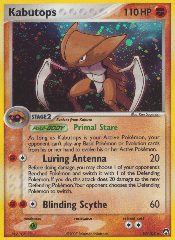 Kabutops — Power Keepers #10/108