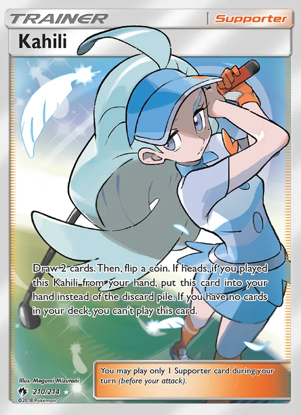 Kahili (Full Art) — SM - Lost Thunder #210/214