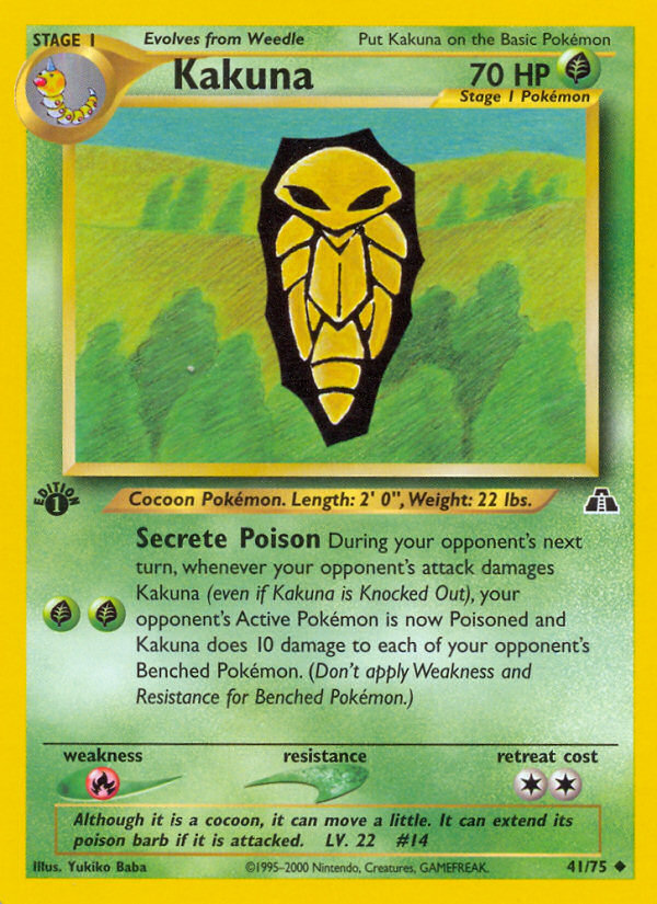 Kakuna — Neo Discovery #41/75