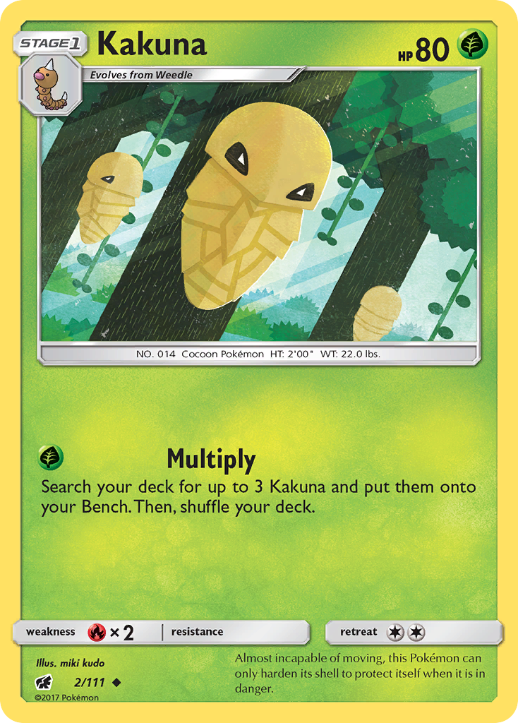 Kakuna — SM - Crimson Invasion #2/111