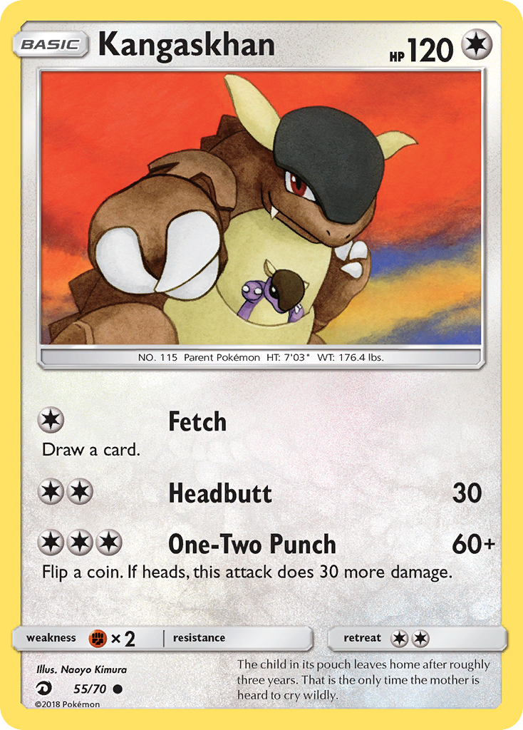 Kangaskhan — Dragon Majesty #55/70