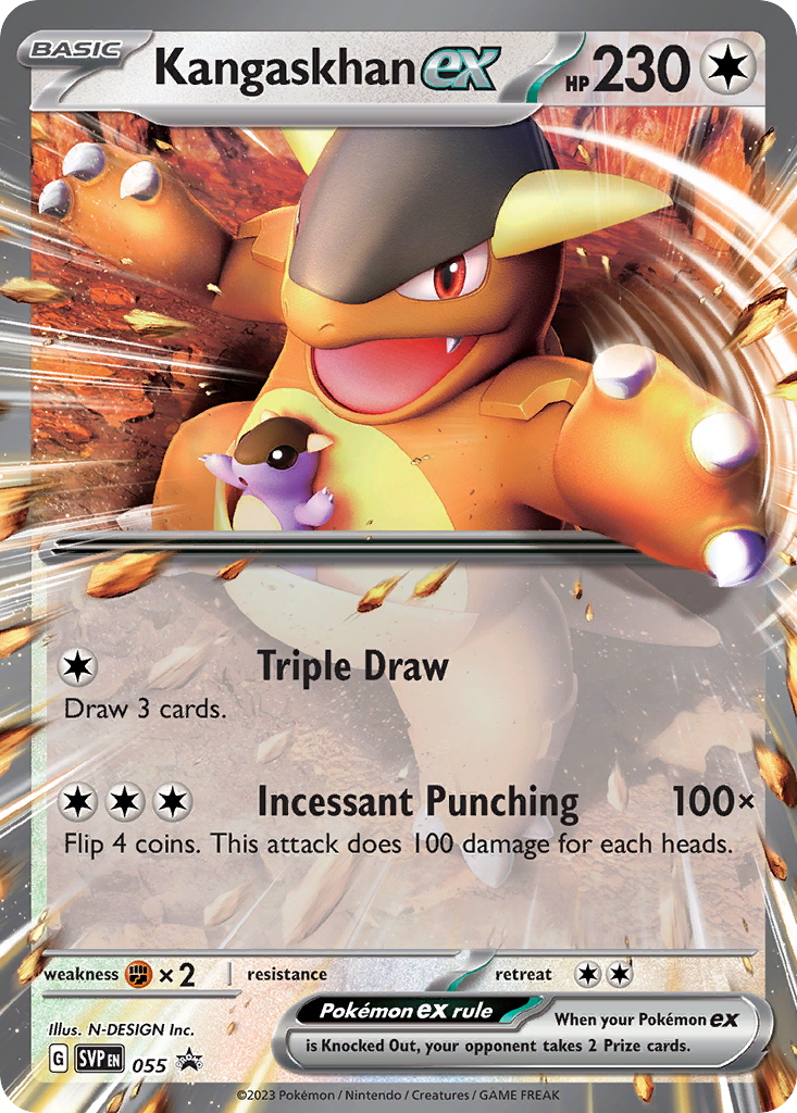 Kangaskhan ex — SV: Scarlet & Violet Promo Cards #055