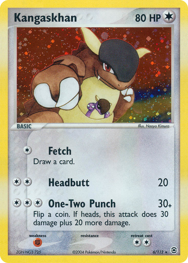 Kangaskhan — FireRed & LeafGreen #6/112