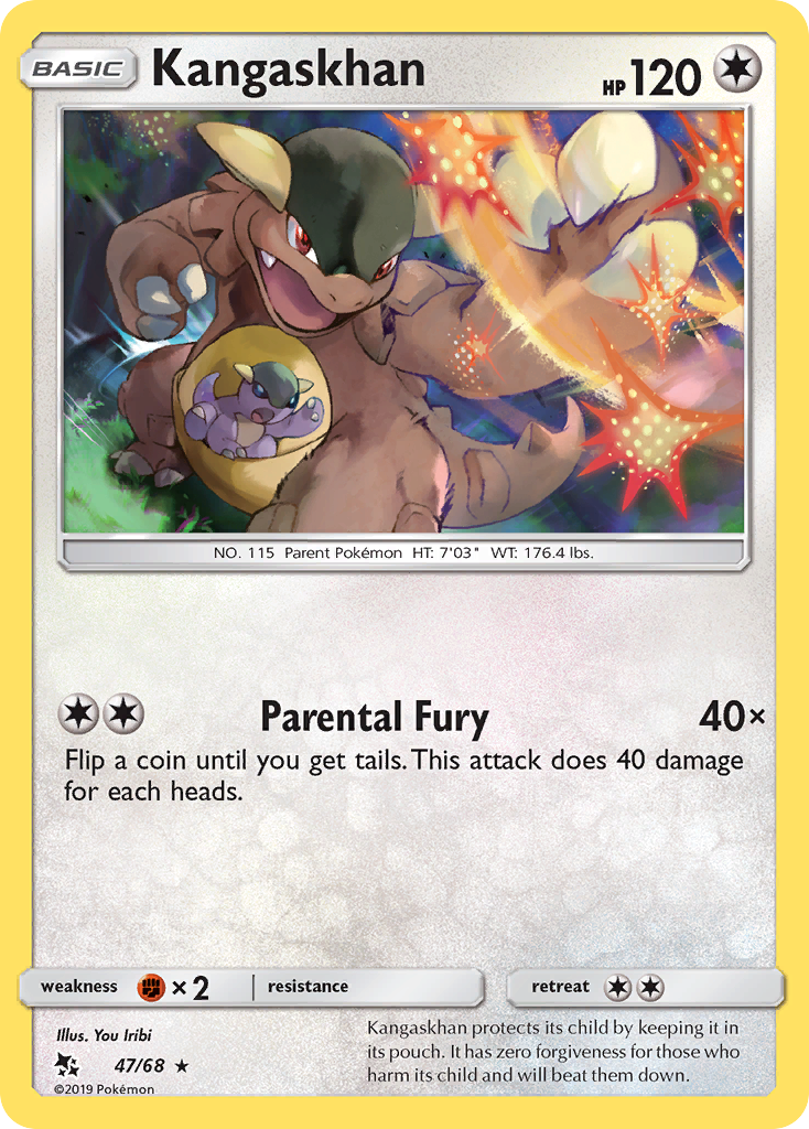 Kangaskhan — Hidden Fates #47/68