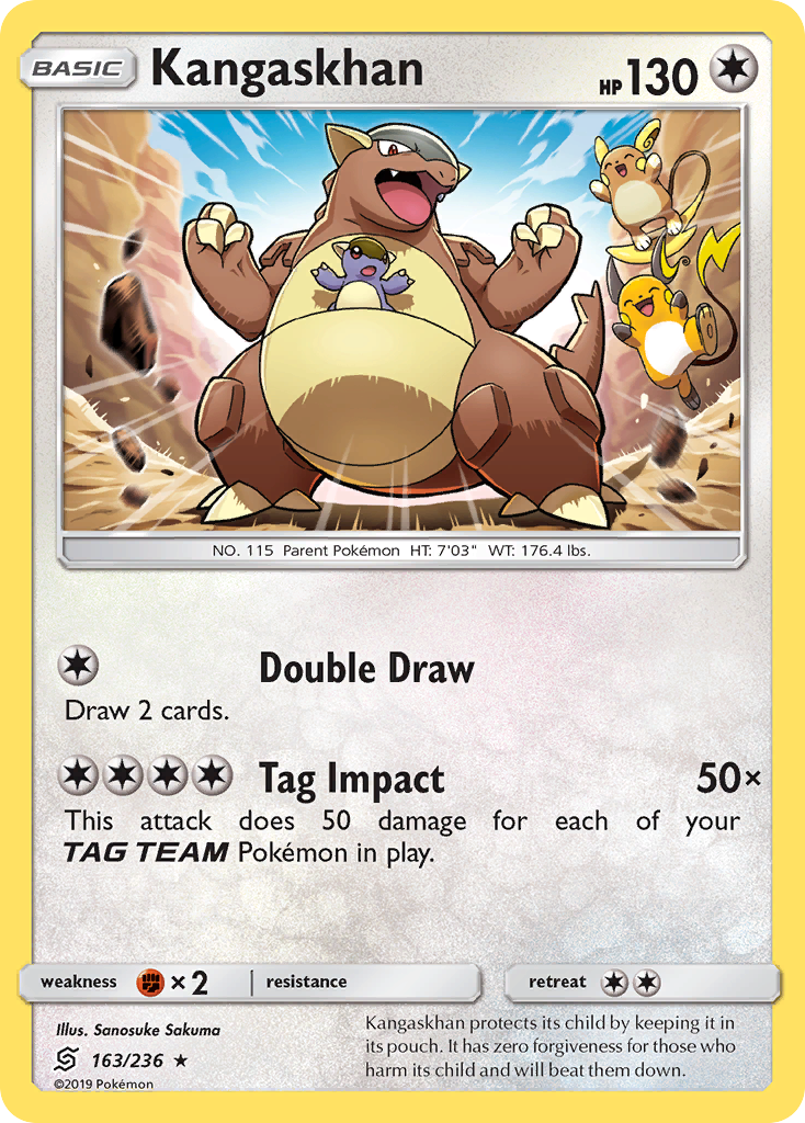 Kangaskhan — SM - Unified Minds #163/236