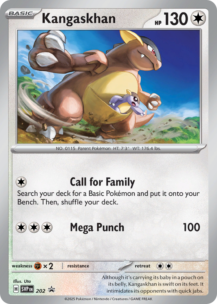 Kangaskhan — SV: Scarlet & Violet Promo Cards #202