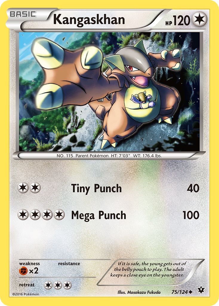 Kangaskhan — XY - Fates Collide #75/124