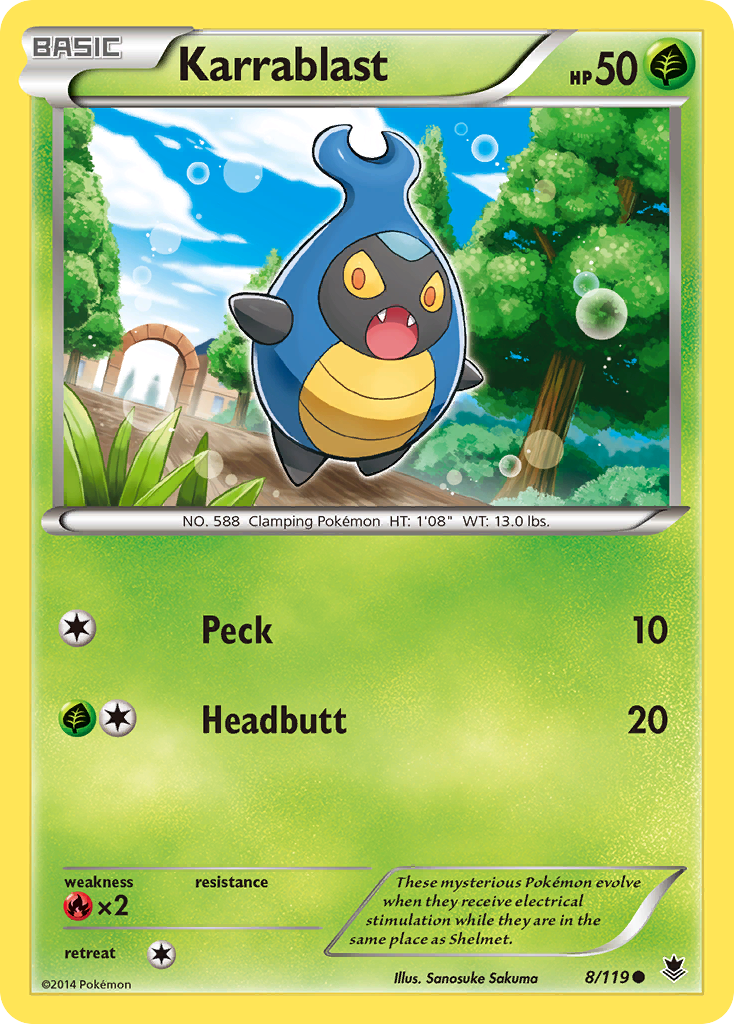 Karrablast — XY - Phantom Forces #8/119