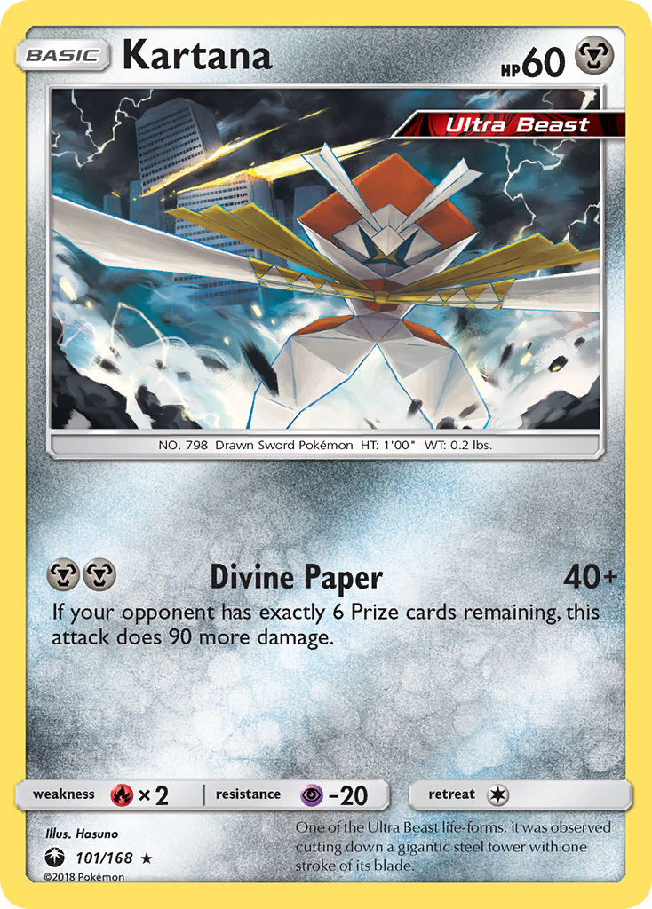 Kartana — SM - Celestial Storm #101/168