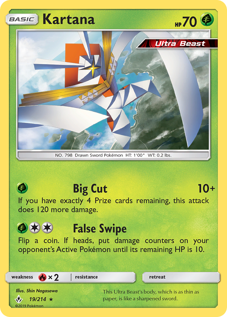 Kartana — SM - Unbroken Bonds #19/214