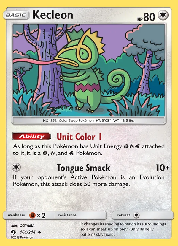 Kecleon (161) — SM - Lost Thunder #161/214