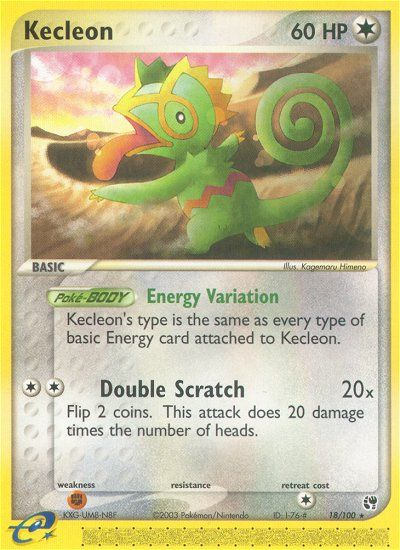 Kecleon — Sandstorm #18/100