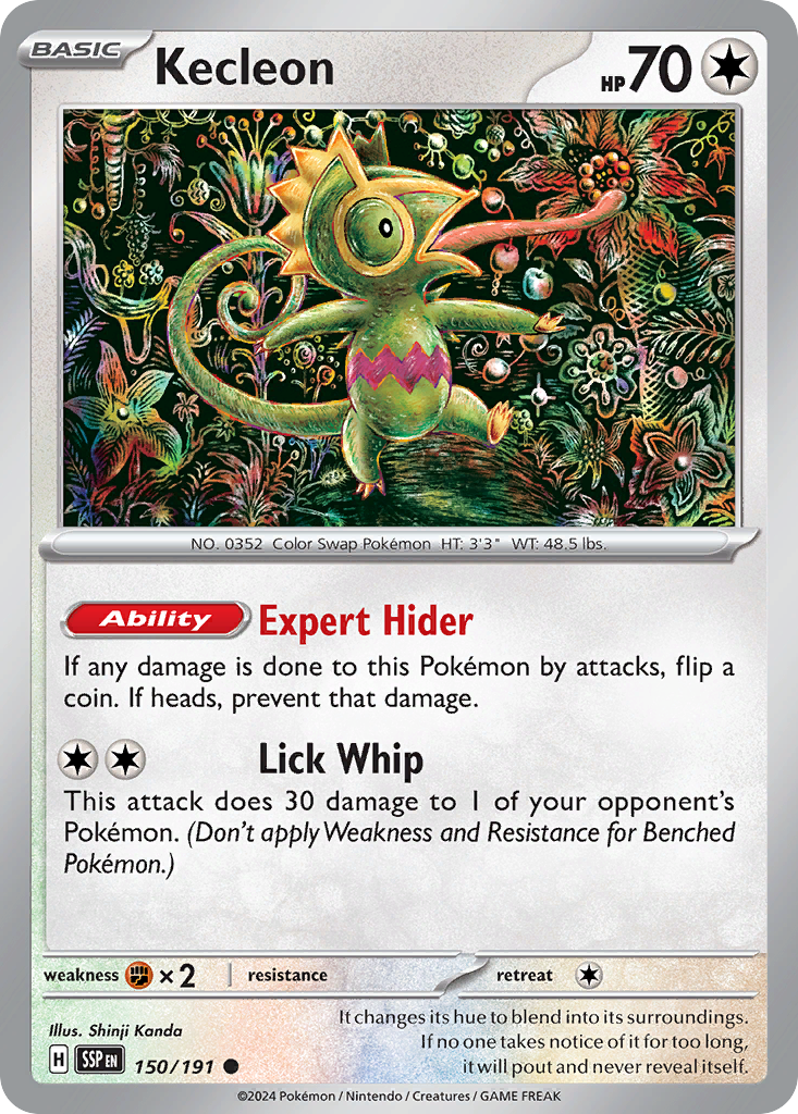 Kecleon — SV08: Surging Sparks #150/191