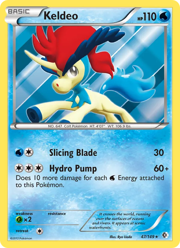 Keldeo (47) — Boundaries Crossed #47/149