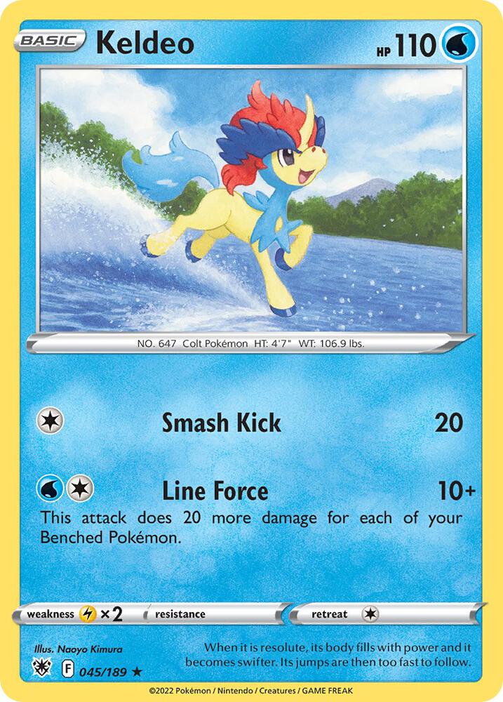 Keldeo — Deck Exclusives #045/189