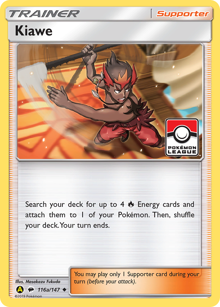 Kiawe — League & Championship Cards #116a/147