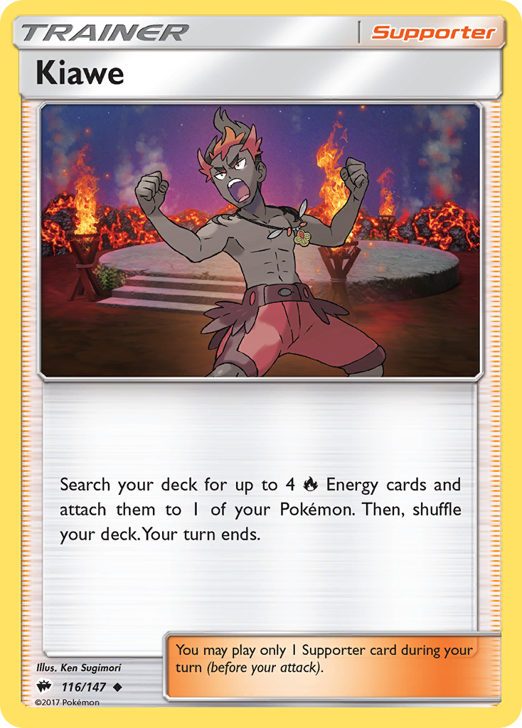 Kiawe — SM - Burning Shadows #116/147