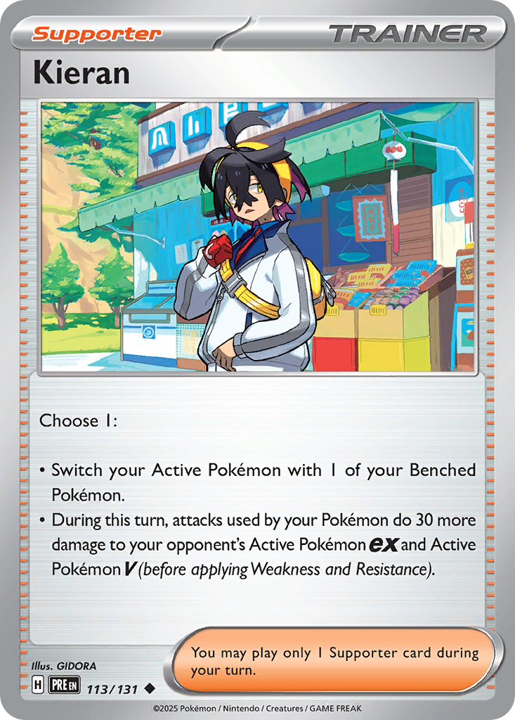 Kieran — SV: Prismatic Evolutions #113/131