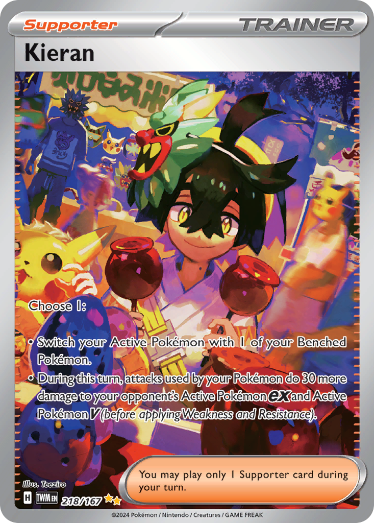 Kieran — SV06: Twilight Masquerade #218/167
