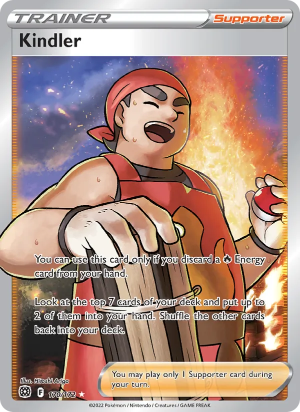 Kindler (Full Art) — SWSH09: Brilliant Stars #170/172