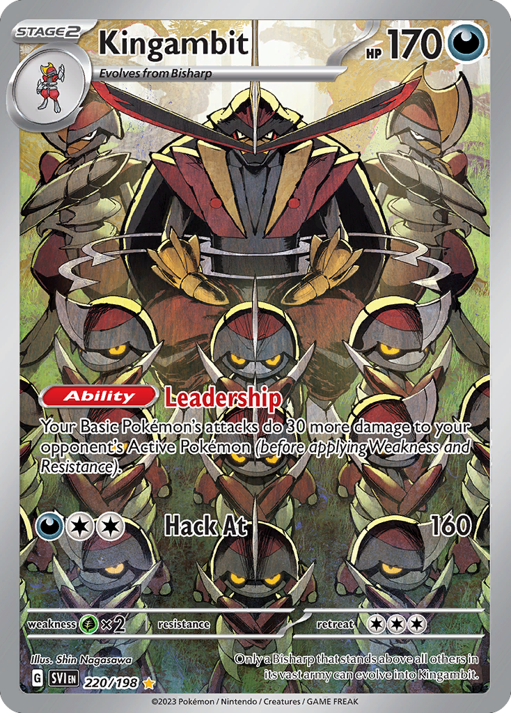 Kingambit — SV01: Scarlet & Violet Base Set #220/198
