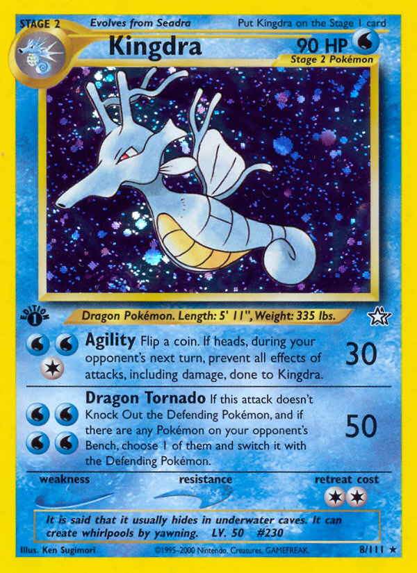 Kingdra — Neo Genesis #008/111