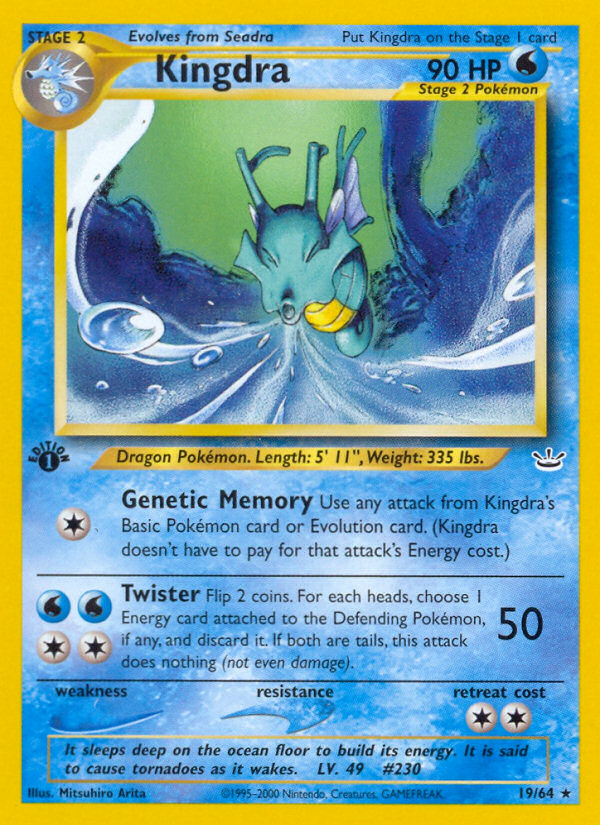 Kingdra — Neo Revelation #19/64