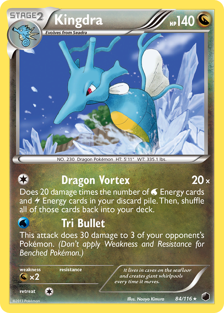 Kingdra — Plasma Freeze #84/116
