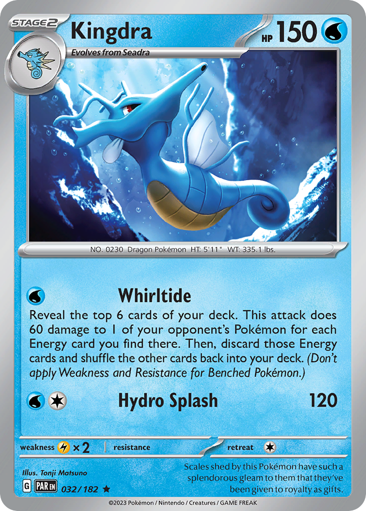 Kingdra — SV04: Paradox Rift #032/182