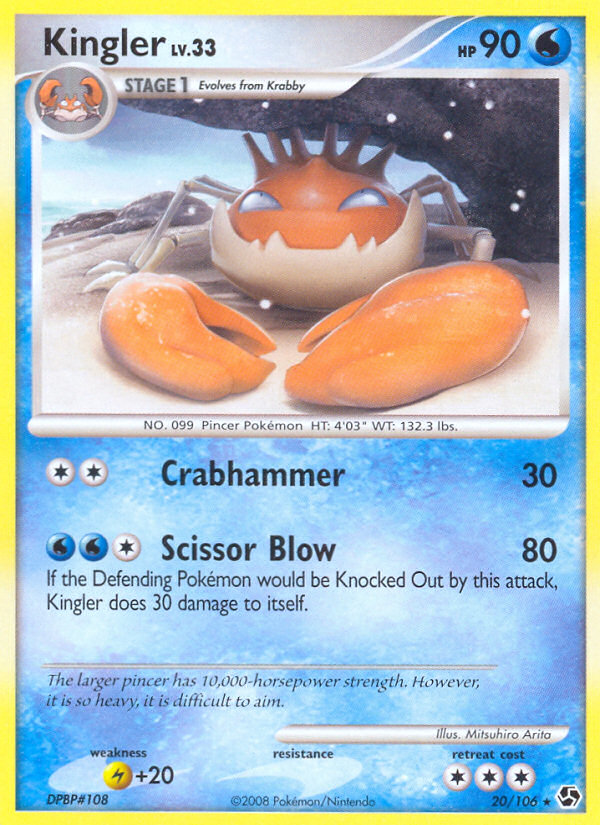 Kingler — Great Encounters #20/106