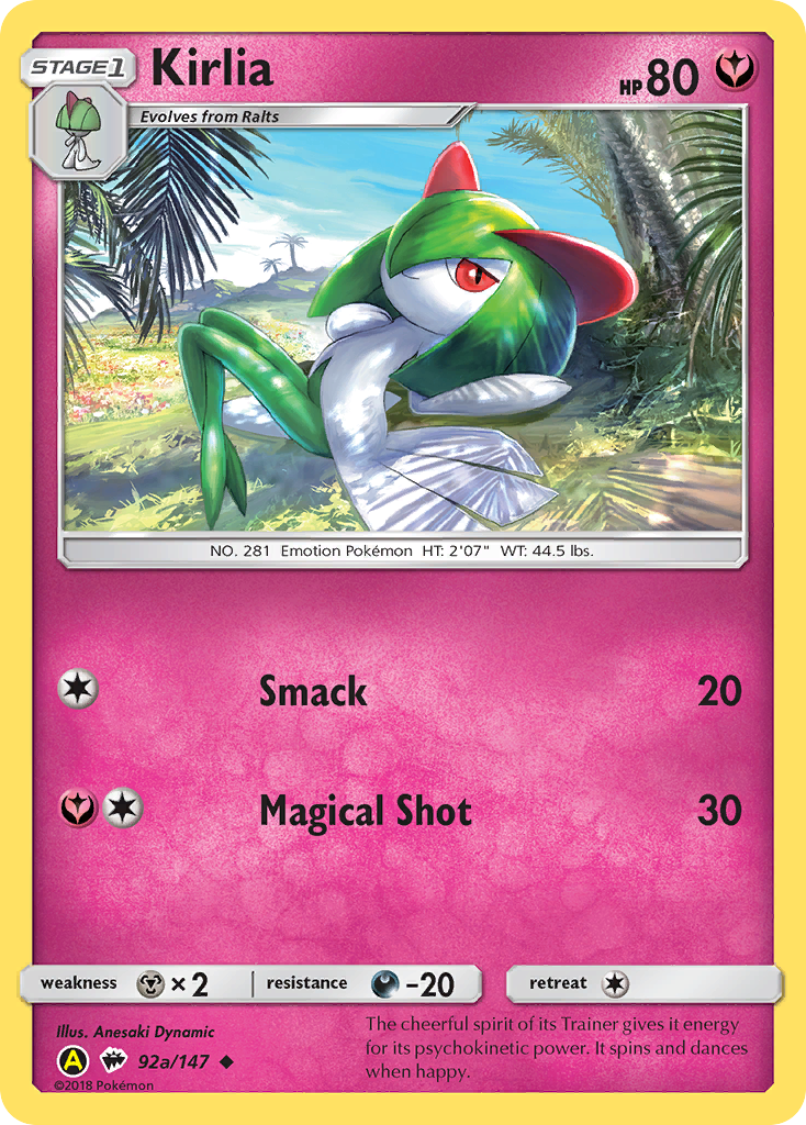 Kirlia — Alternate Art Promos #092a/147