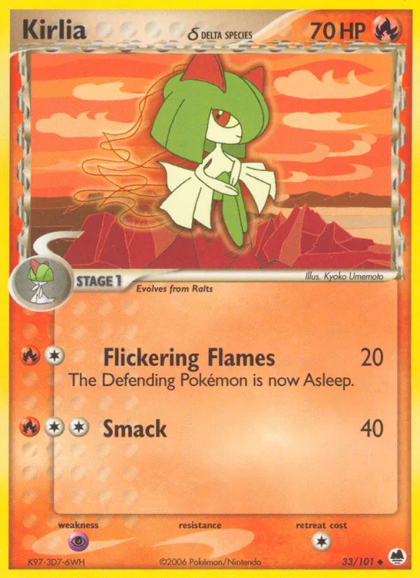 Kirlia (Delta Species) — Dragon Frontiers #33/101