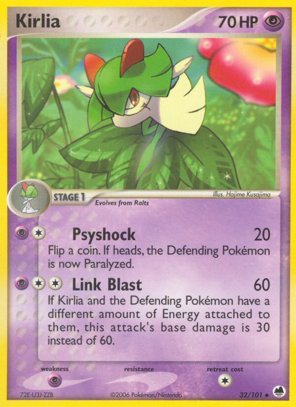 Kirlia — Dragon Frontiers #32/101