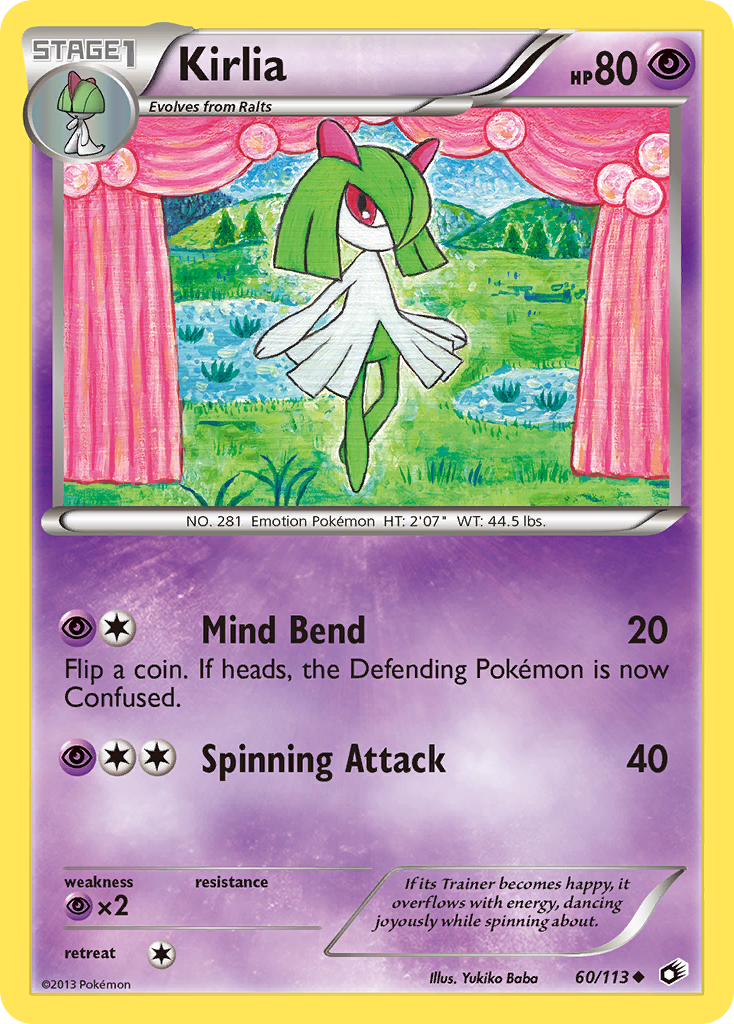 Kirlia — Legendary Treasures #60/113