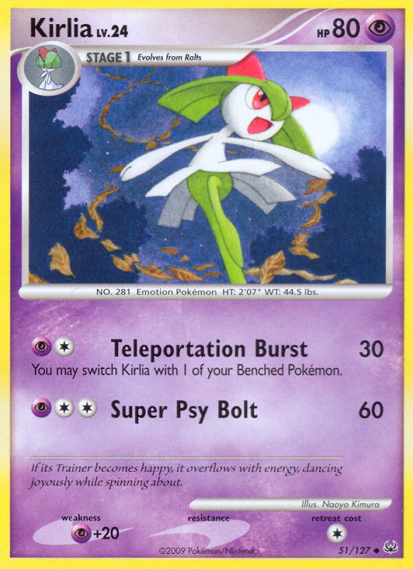 Kirlia — Platinum #51/127