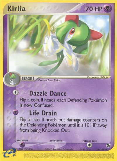 Kirlia — Ruby and Sapphire #35/109