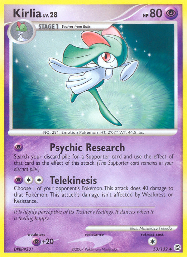 Kirlia — Secret Wonders #53/132