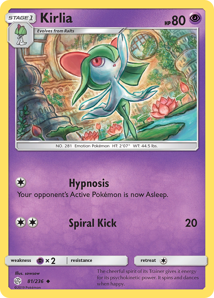 Kirlia — SM - Cosmic Eclipse #81/236