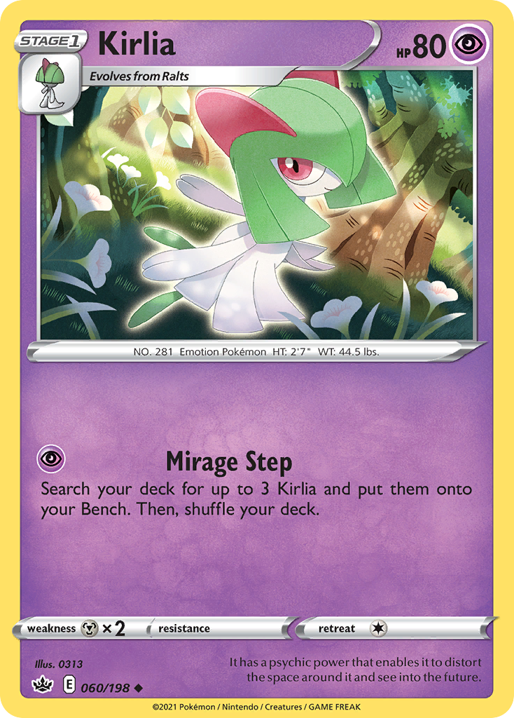 Kirlia — SWSH06: Chilling Reign #060/198