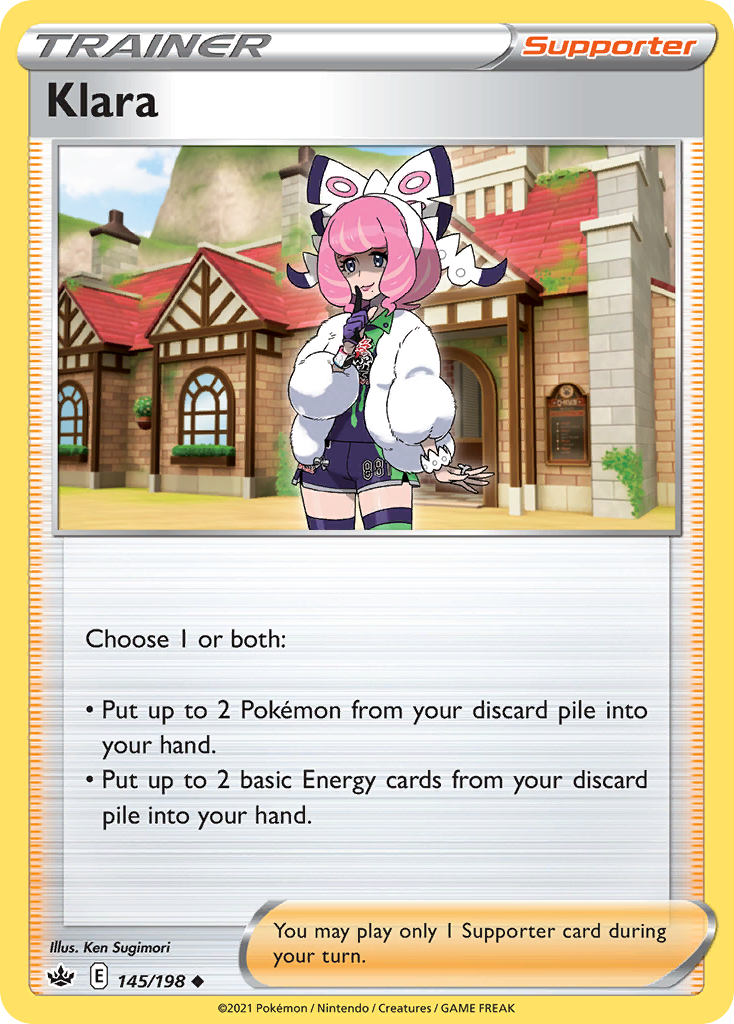 Klara — Prize Pack Series Cards #145/198