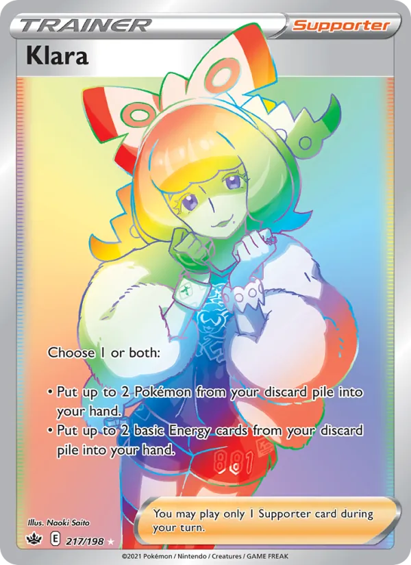 Klara (Secret) — SWSH06: Chilling Reign #217/198