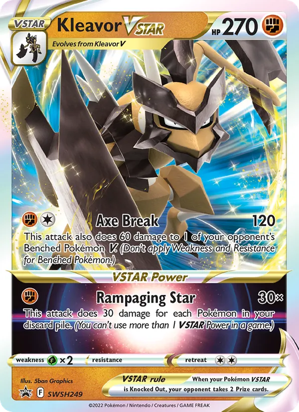 Kleavor VSTAR — SWSH: Sword & Shield Promo Cards #SWSH249