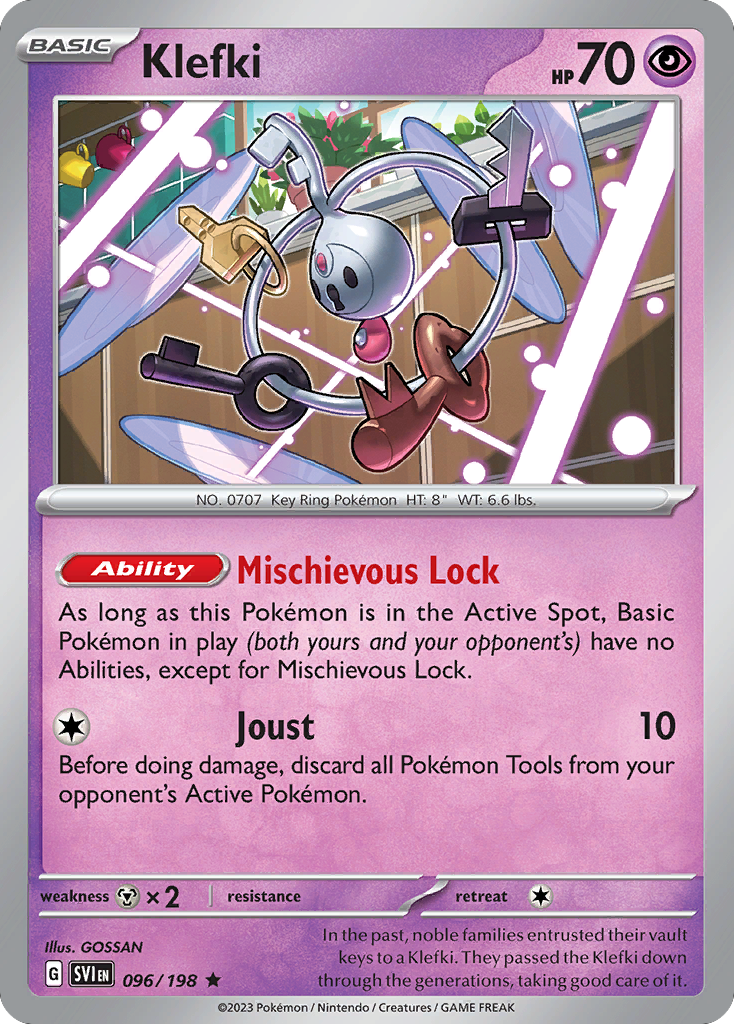 Klefki — Prize Pack Series Cards #096/198